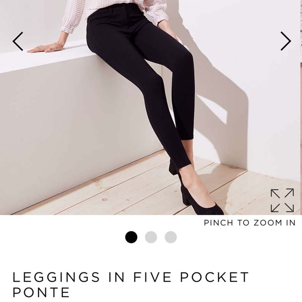 Loft Ponte Leggings